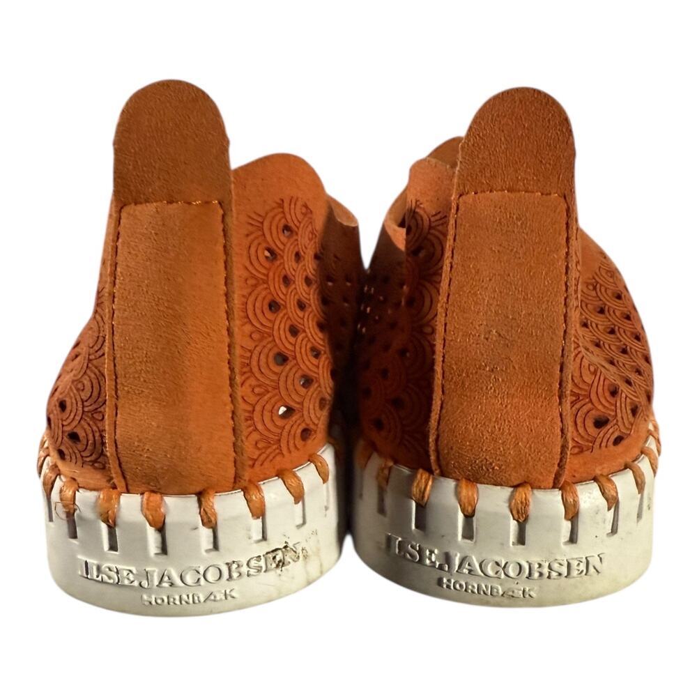 Ilse Jacobsen Women's Tulip 139 HORNBAEK Camelia Orange Slip-on Shoe Size 7.5 - Picture 7 of 10